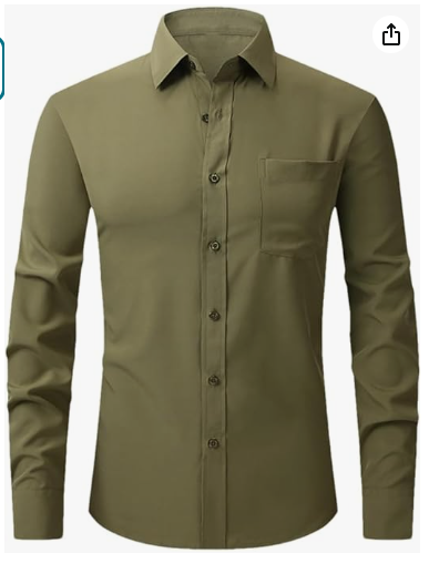 Custom Solid Olive Shirt Custom Men Custom Solid Olive Shirt Custom Men