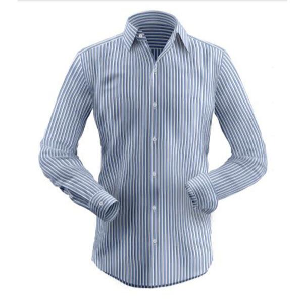 Blue & Midnight Blue Stripes Shirt