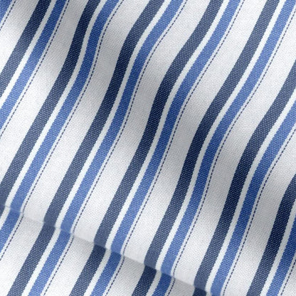 Blue & Midnight Blue Stripes Shirt