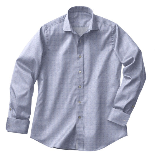 Classic Blue Linen Shirt