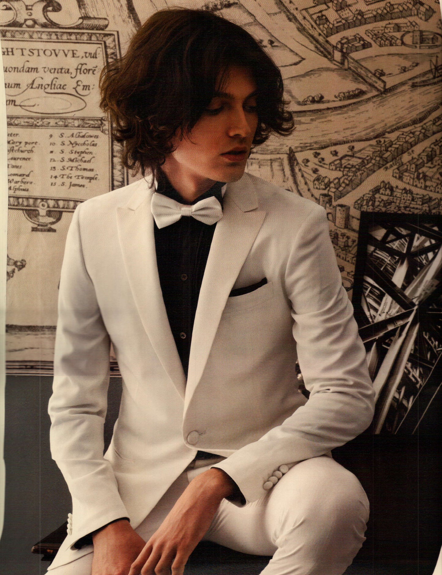 Classic White Tuxedo