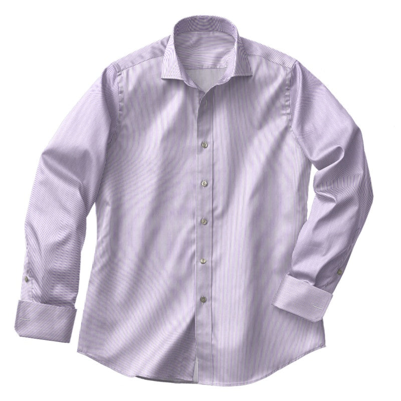 Perennial Violet Pinstripe Shirt