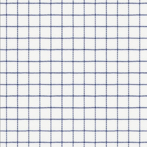 Perennial Navy Windowpane Shirt