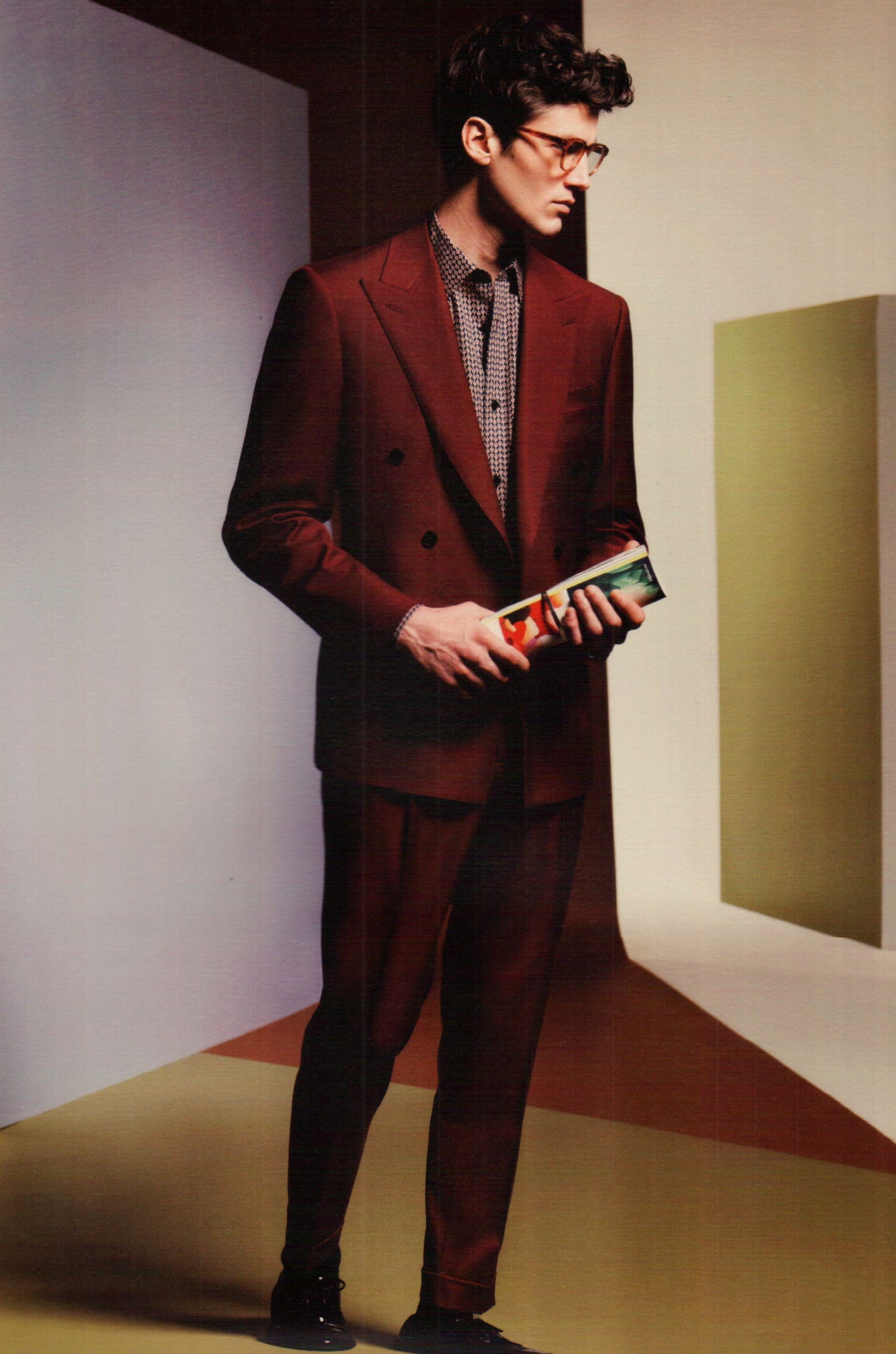 Classic Maroon Solid Suit