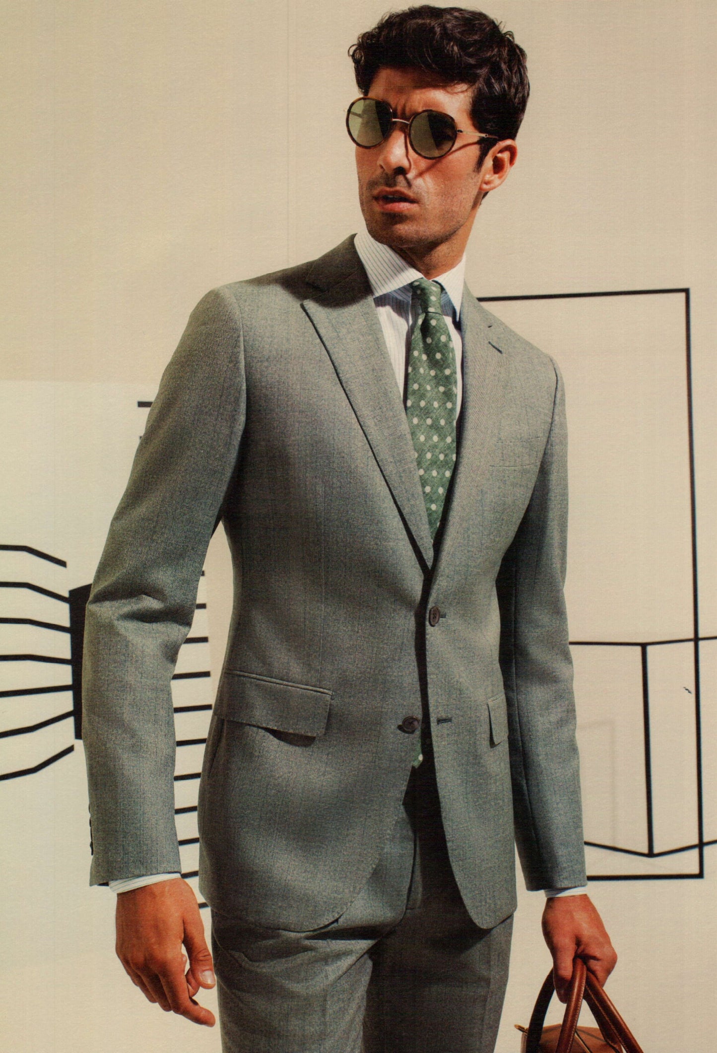 Green Classic Suit