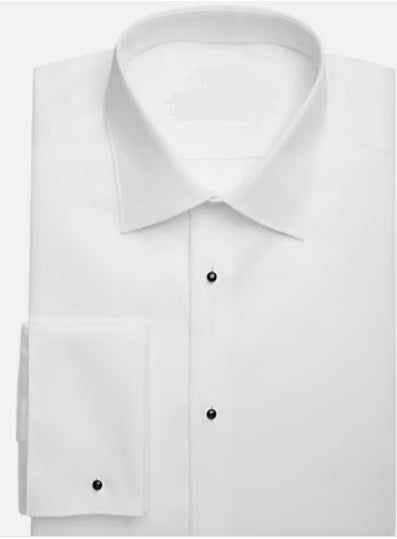 Formal White Tuxedo Shirt